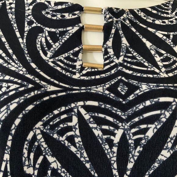 Chico's Travelers Slinky Knit Tunic Top Women’s size Large career Travel - Picture 2 of 12